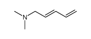 dimethyl-penta-2,4-dienyl-amine Structure