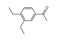 3,4-Diethylacetophenone Structure