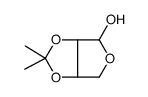 2,2-dimethyl-3a,4,6,6a-tetrahydrofuro[3,4-d][1,3]dioxol-4-ol结构式