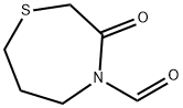 1,4-Thiazepine-4(5H)-carboxaldehyde, tetrahydro-3-oxo- (9CI)结构式