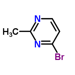 4-溴-2-甲基嘧啶结构式