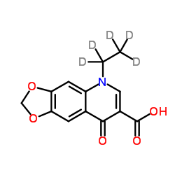 恶喹酸-D5结构式