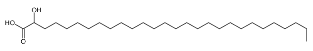 2-hydroxyoctacosanoic acid Structure