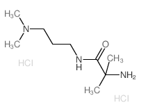 2-Amino-N-[3-(dimethylamino)propyl]-2-methylpropanamide dihydrochloride Structure