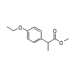 Methyl 2-(4-Ethoxyphenyl)propanoate Structure