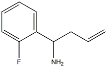 1-(2-FLUOROPHENYL)BUT-3-EN-1-AMINE Structure