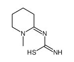 (1-Methyl-2-piperidinylidene)thiourea结构式