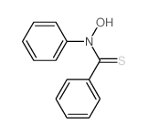 Benzenecarbothioamide,N-hydroxy-N-phenyl- structure