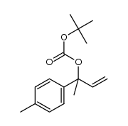 tert-butyl (2-(p-tolyl)but-3-en-2-yl) carbonate Structure