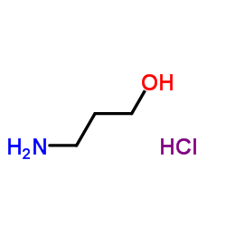 3-Amino-1-propanol hydrochloride (1:1) Structure