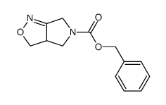 benzyl3a,4-dihydro-3H-pyrrolo[3,4-c]isoxazole-5(6H)-carboxylate structure