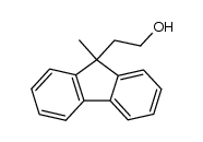 2-(9-methyl-fluoren-9-yl)-ethanol结构式