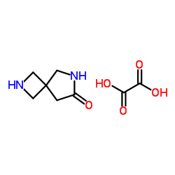 2,6-Diazaspiro[3.4]octan-7-one oxalate structure