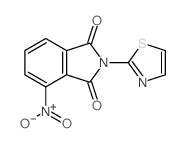 4-nitro-2-(1,3-thiazol-2-yl)isoindole-1,3-dione picture