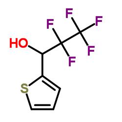 2,2,3,3,3-PENTAFLUORO-1-(2-THIENYL)PROPANE-1-OL结构式