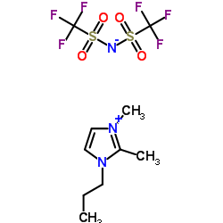 1,2-二甲基-3-丙基咪唑双(三氟甲基磺酰)亚胺图片