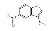 3-methyl-5-nitro-benzothiophene结构式