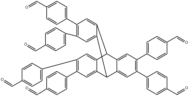 4,4',4'',4''',4'''',4'''''-(9,10-二氢-9,10-[1,2]苯并蒽-2,3,6,7,14,15-己基)六苯甲醛图片