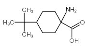 1-AMINO-4-TERT-BUTYLCYCLOHEXANECARBOXYLIC ACID structure