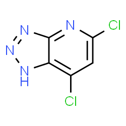 5,7-Dichloro-1H-[1,2,3]triazolo[4,5-b]pyridine structure