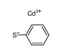Bis-(phenylmercapto)-cadmium结构式
