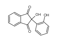 2-hydroxy-2-(2-hydroxyphenyl)-1H-indene-1,3(2H)-dione Structure