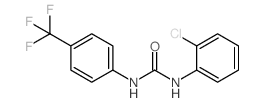 1-(2-Chlorophenyl)-3-[4-(trifluoromethyl)phenyl]urea Structure