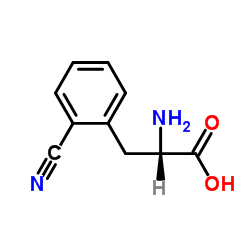 L-2-氰基苯丙氨酸结构式