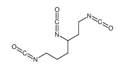 1,3,6-triisocyanatohexane Structure