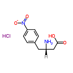 (S)-3-氨基-4-(4-硝基苯基)-丁酸盐酸盐图片