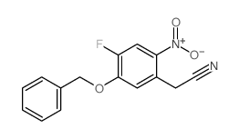 2-(5-(BENZYLOXY)-4-FLUORO-2-NITROPHENYL)ACETONITRILE picture