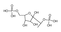 methylfructofuranoside 1,6-biphosphate structure