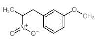 Anisole, m-(2-nitropropyl)-结构式