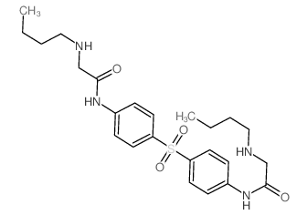 Acetanilide,4',4'''-sulfonylbis[2-(butylamino)- (8CI)结构式