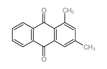 1,3-dimethylanthracene-9,10-dione structure