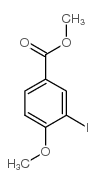 METHYL 3-IODO-4-METHOXYBENZOATE structure