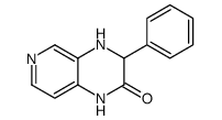 3-phenyl-3,4-dihydro-1H-pyrido[3,4-b]pyrazin-2-one Structure