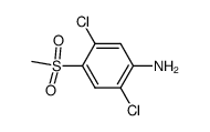 2,5-Dichlor-4-(methylsulfonyl)anilin结构式