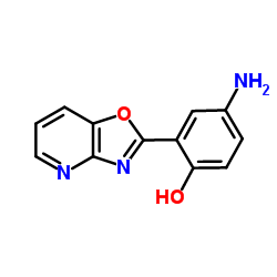 4-Amino-2-([1,3]oxazolo[4,5-b]pyridin-2-yl)phenol结构式