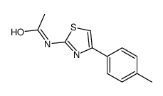 N-[4-(4-methylphenyl)-1,3-thiazol-2-yl]acetamide Structure