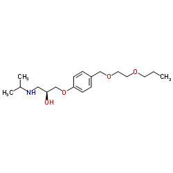 (2S)-1-[(1-Methylethyl)amino]-3-[4-[(2-propoxyethoxy)methyl]phenoxy]-2-propanol structure