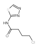 4-氯-N-1,3,4-噻二唑-2-丁酰胺结构式