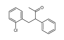 4-(2-chlorophenyl)-3-phenylbutan-2-one Structure