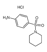 1-sulfanilyl-piperidine, hydrochloride结构式