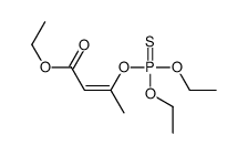 ethyl 3-diethoxyphosphinothioyloxybut-2-enoate Structure