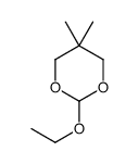 2-ethoxy-5,5-dimethyl-1,3-dioxane Structure