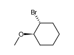 (+/-)-trans-1-bromo-2-methoxycyclohexane Structure