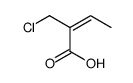 2-(chloromethyl)but-2-enoic acid Structure