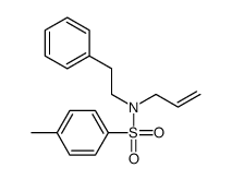 4-methyl-N-(2-phenylethyl)-N-prop-2-enylbenzenesulfonamide Structure