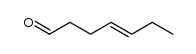 4-HEPTENAL结构式